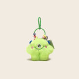 fluffy Green quirky monster