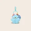 fluffy blue quirky monster
