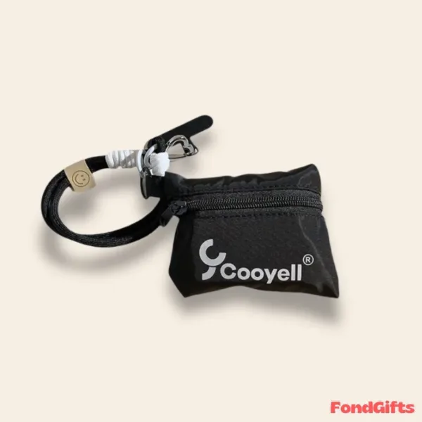 Trendy Aesthetic Keychain Pouch โ Braided Wristlet Bag Charm for AirPods & Keys Trendy Aesthetic Keychain Pouch โ Braided Wristlet Bag Charm for AirPods & Keys