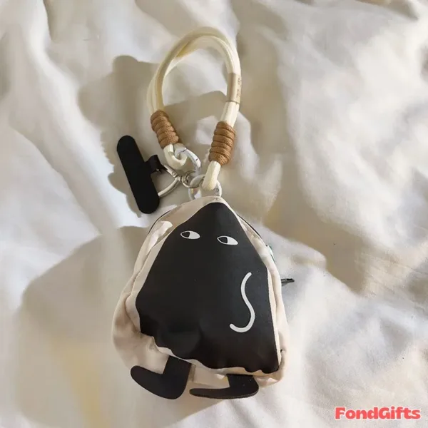 Trendy Aesthetic Keychain Pouch โ Braided Wristlet Bag Charm for AirPods & Keys Trendy Aesthetic Keychain Pouch โ Braided Wristlet Bag Charm for AirPods & Keys