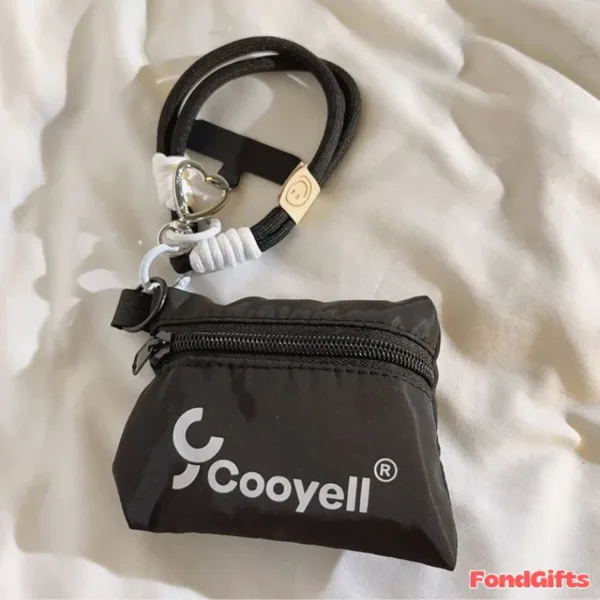 Trendy Aesthetic Keychain Pouch โ Braided Wristlet Bag Charm for AirPods & Keys Trendy Aesthetic Keychain Pouch โ Braided Wristlet Bag Charm for AirPods & Keys