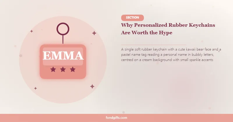 Why Personalized Rubber Keychains Are Worth the Hype