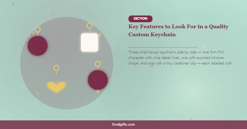 Key Features to Look For in a Quality Custom Keychain