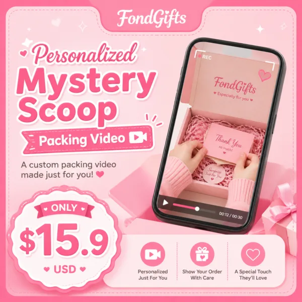 Personalized Mystery Scoop Packing Video